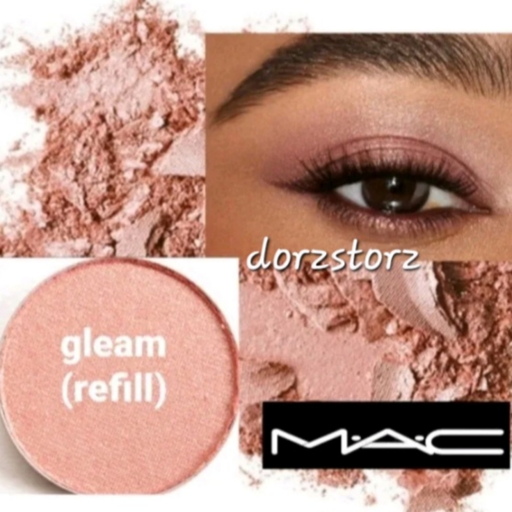 MAC Eye Shadow Refill •GLEAM• Single •NIB• Full Size 0.05 oz •Authentic•